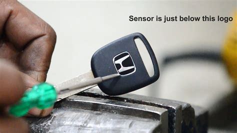 honda key replacement with rfid chip|Honda key sensor.